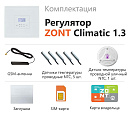 ZONT Climatic 1.3 Погодозависимый автоматический GSM / Wi-Fi регулятор (1 ГВС + 3 прямых/смесительных) с доставкой в Долгопрудный